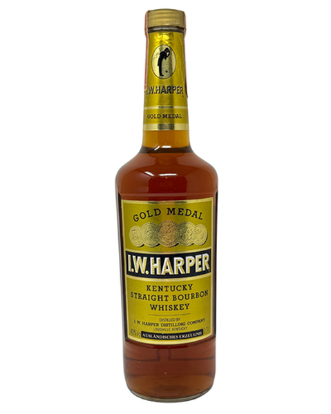 I.W. Harper Gold Medal Bourbon Vintage - 40%, Alt-Abfüllung 80er/90er -- Ra
