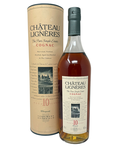 Bisquit, Chateau de Lignères 10 years, The Pure Single Estate Cognac - 0,7 lt