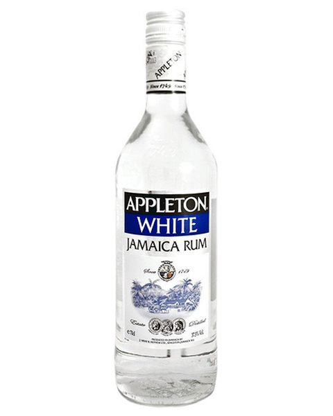 Appleton White Jamaica Rum (old Label) -- Rarität - 0,7 lt