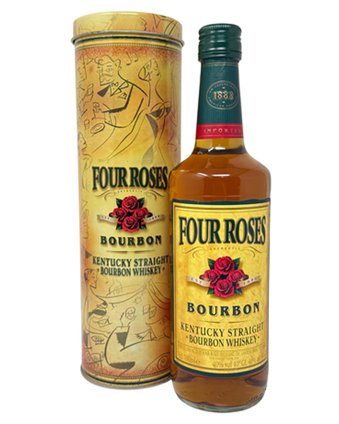 Four Roses (old Label) in Original Blechdose - 0,7 lt