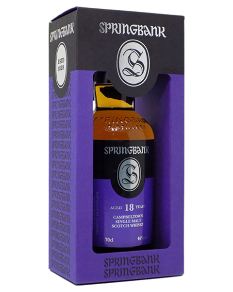 Springbank 18 years, bottled 2022 - 0,7 lt