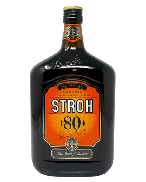 Stroh Inländer-Rum 80% (1,0 lt-Flasche) - 1 lt