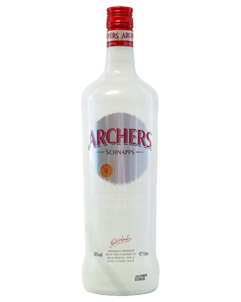 Archers Peach Schnapps   (1,0 lt-Flasche) - 1 lt