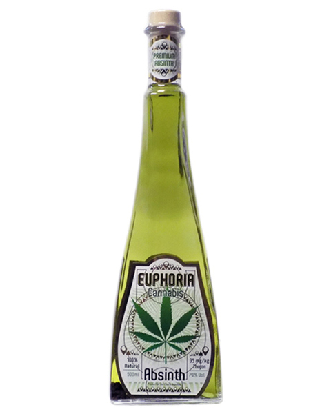 Absinth Cannabis Euphoria 70% - 0,5 lt