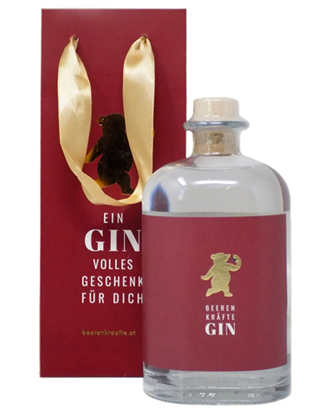 Beerenkräfte Aroniabeeren Gin (inkl. Geschenksackerl) - 0,5 lt
