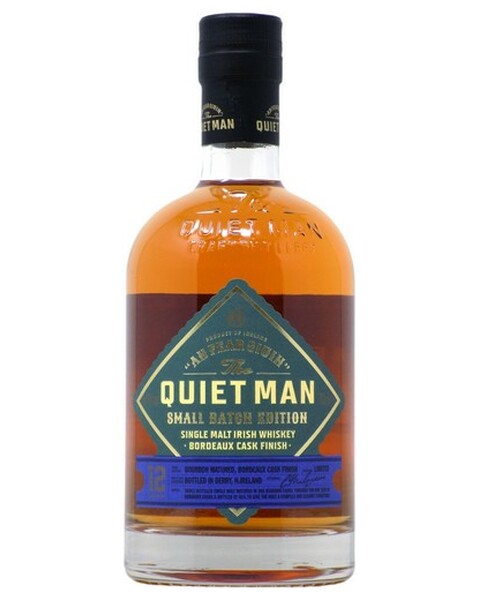 The Quiet Man Single Malt 12 years Bordeaux Cask, limited - 0,7 lt