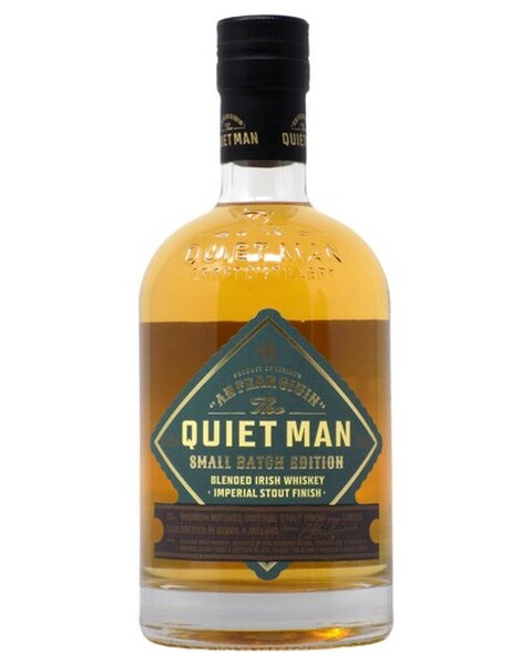 The Quiet Man Blended Irish Whiskey Imperial Stout Finish, limited - 0,7 lt