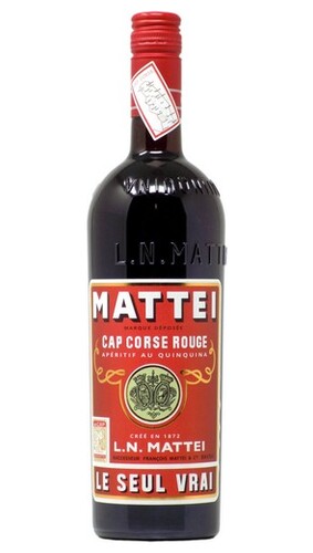L.N. Mattei Le Seul Vrai Rouge Cap Corse Apertif au Quinquin 15% - 0,75 lt