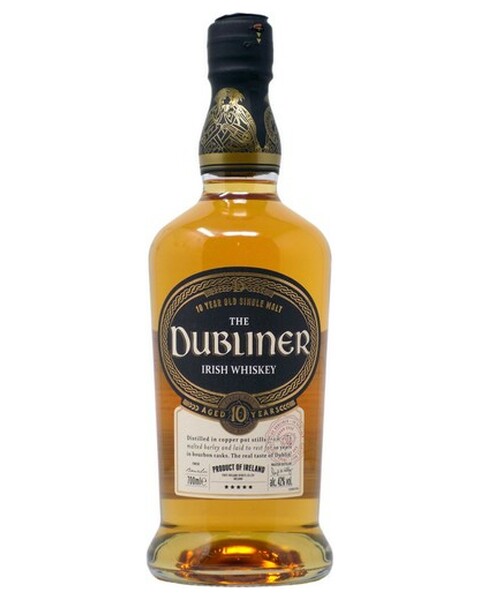 The Dubliner 10 years Irish Whiskey - 0,7 lt