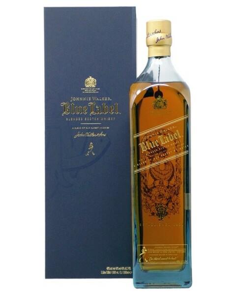 Johnnie Walker Blue Label Zodiac Collection Year Of The Rooster (Hahn) - 1 lt