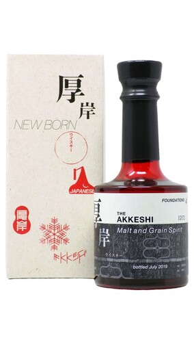 Akkeshi New Born Foundations 4, Malt and Grain Spirit, bottled