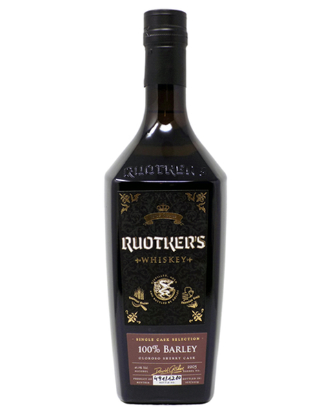 Ruotker's Whiskey 100% Barley, Oloroso Sherry Cask, by Gölles - 0,7 lt