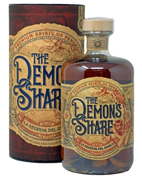 The Demon's Share Rum 6 years 40% in Geschenkbox - 0,7 lt