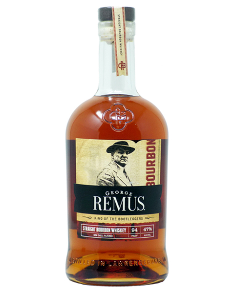 George Remus Straight Bourbon Whiskey Black 94° - 0,75 lt