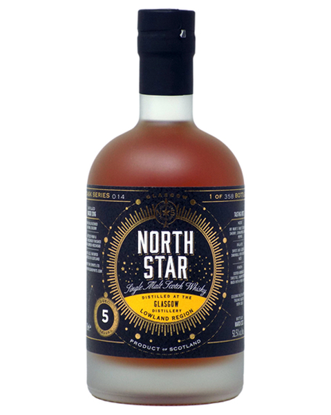 Northstar Spirits, Glasgow Distillery 5 years 2016/2021, 51,5% (CS014) - 0,7 lt