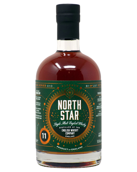 Northstar Spirits, English Whisky Co. 11 years 2007/2019 Sauternes Cask, 51,8% -
