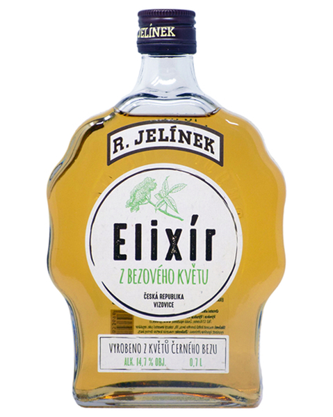 R. Jelínek Elderberry Likér - Elixir Z Bezového Kvétu (Holunder) - 0,7 lt