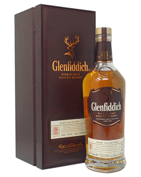 Glenfiddich Rare Cask 39 Year Old Vintage 1977 Whisky 44,9% - 0,7 lt