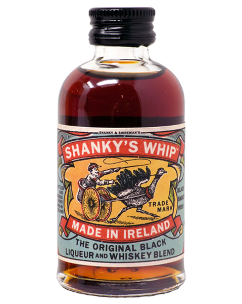 Shanky's Whip, Black Irish Whiskey Liqueur - MINI - 0,05 lt