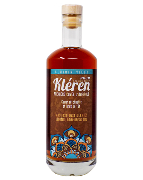 Kleren Rhum Clairin Vieux Rum 50% Premiére Cuvée l'Agricole - 0,7 lt
