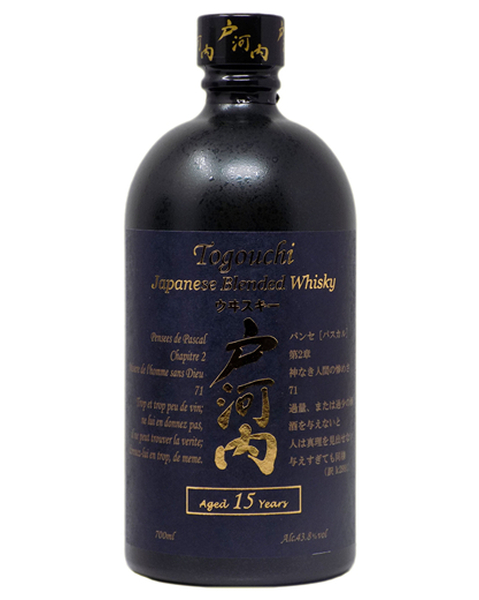 Togouchi 15 years Japanese Blended Whisky - 0,7 lt