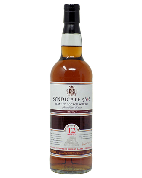 Syndicate 12 years Superior Blended Scotch Whisky - 0,7 lt