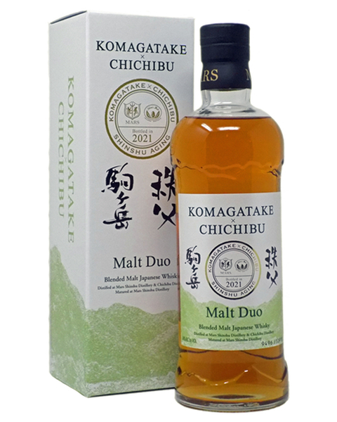 Mars Whisky Malt Duo Komagatake x Chichibu - 0,7 lt