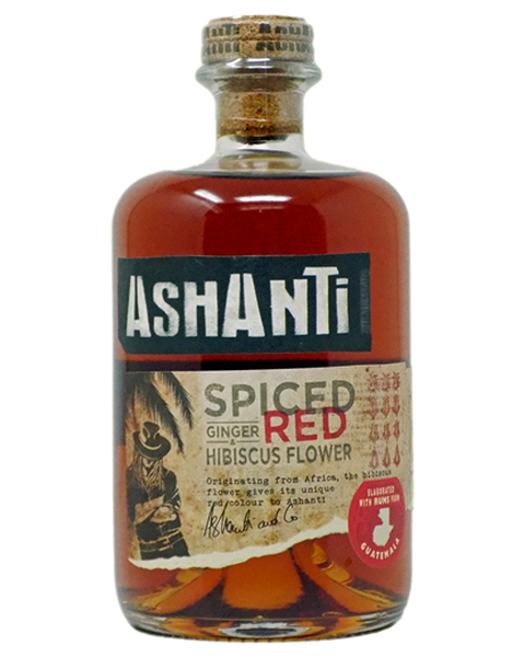 Ashanti Rum Spiced Red 38% - 0,7 lt