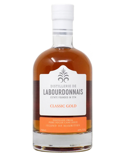 Labourdonnais Classic Gold Rum 40% - 0,7 lt