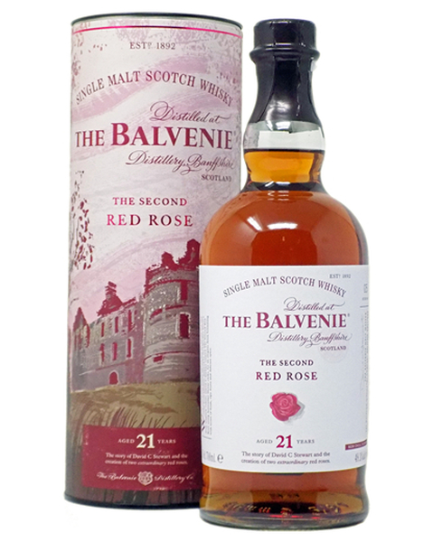 Balvenie 21 years, The Second Red Rose 48,1 % - 0,7 lt