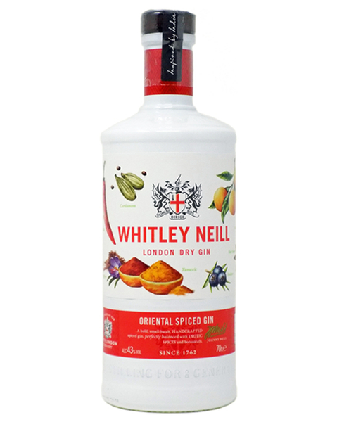 Whitley Neill Oriental Spiced Gin - 0,7 lt