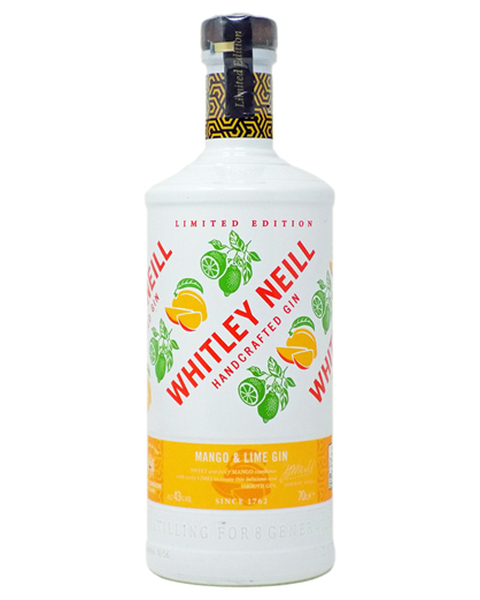 Whitley Neill Mango & Lime Gin ltd . Edition - 0,7 lt