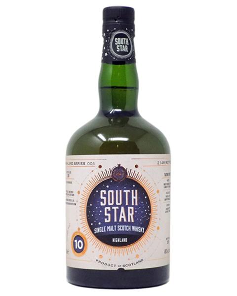 South Star Spirits Highland 10 Years Old, 48% (Series 001) - 0,7 lt