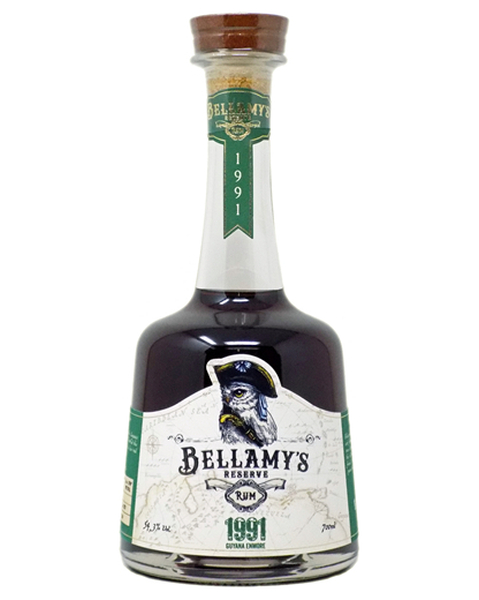 Bellamy's Reserve Rum 1991 Guyana - Enmore Distillery, 31 years 54,3% - 0,7 lt