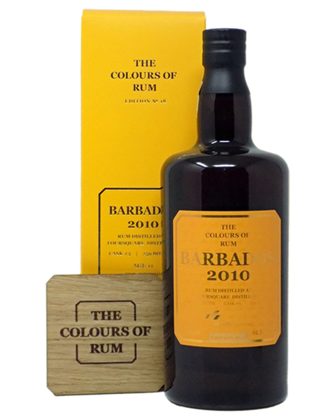 The Colours of Rum  BARBADOS 2010/2022  FOURSQUARE - No 18 - 61,1 % - 0,7 lt
