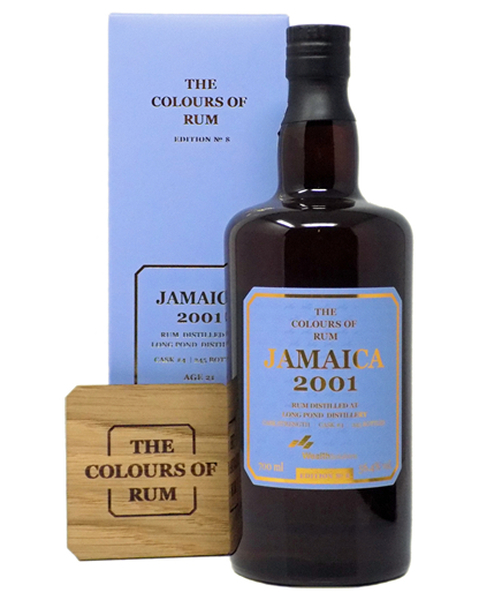 The Colours of Rum JAMAICA 2001/2022 LONG POND - No 8 - 56,4% - 0,7 lt