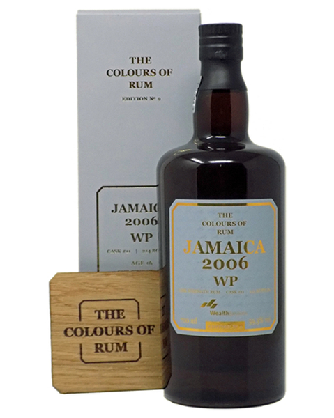 The Colours of Rum  JAMAICA 2006/2022 WORTHY PARK - No 9 - 59,3% - 0,7 lt