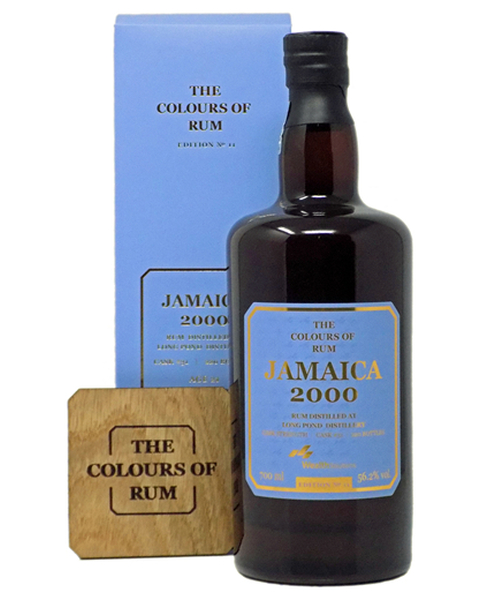 The Colours of Rum  JAMAICA 2000/2022 LONG POND - No 11 - 56,2% - 0,7 lt
