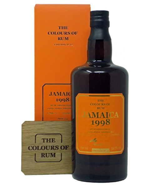 The Colours of Rum  JAMAICA 1998/2022 LONG POND - No 12 - 52,7% - 0,7 lt