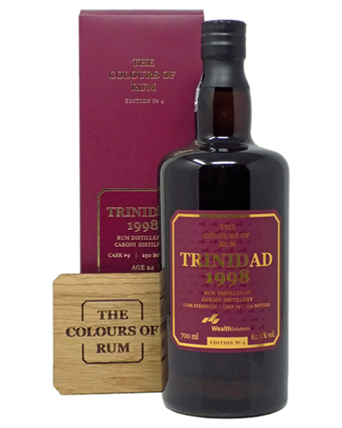 The Colours of Rum TRINIDAD 1998/2022 CARONI No. 4 - 62,9 % - 0,7 lt