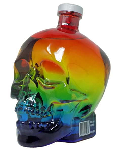 Crystal Head Vodka Rainbow-colored PRIDE ltd. Edition XXL - 1,75 lt
