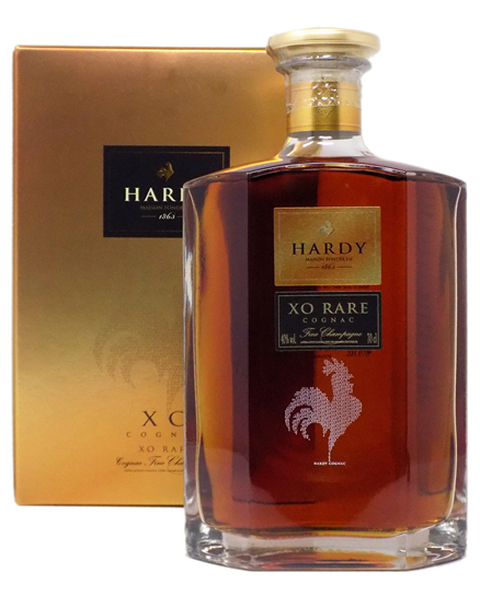 Hardy Cognac XO Rare Fine Champagne Decanter - 0,7 lt