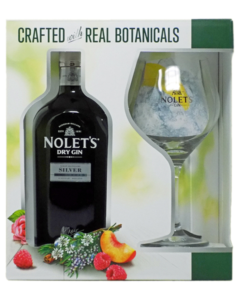 Nolet's Dry Gin Silver Set inkl. Glas - 0,7 lt