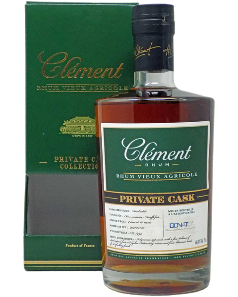 Clement Rhum Private Cask Collection 2017 Sake Finish, 60,9% - 0,7 lt