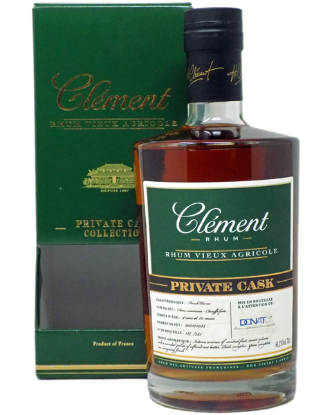Clement Rhum Private Cask Collection 2017 Oloroso Finish,  61,1% - 0,7 lt