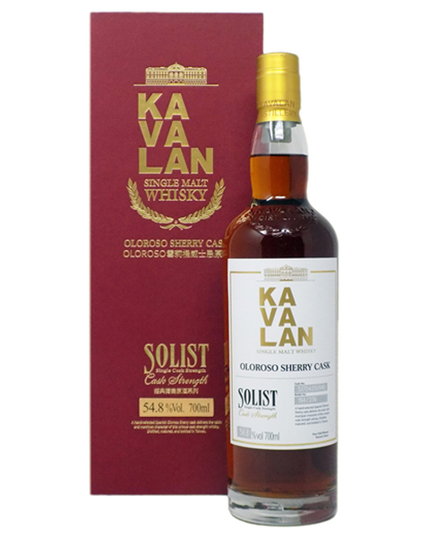 Kavalan Solist Sherry 54,8 % - 0,7 lt