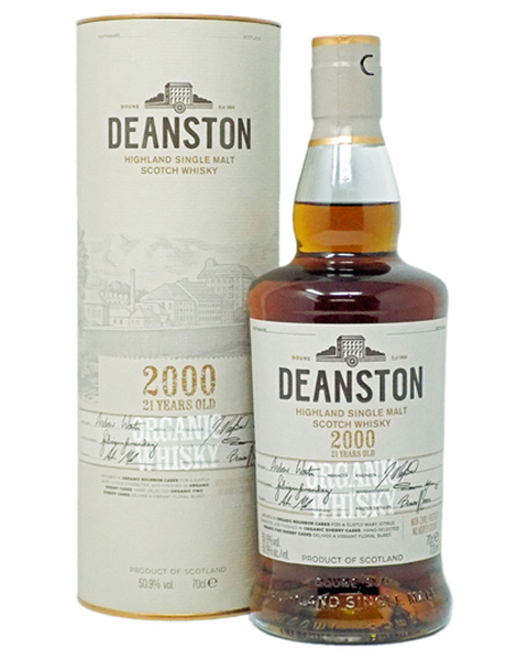 Deanston 21 years Organic Sherry Cask 50,9% - 0,7 lt