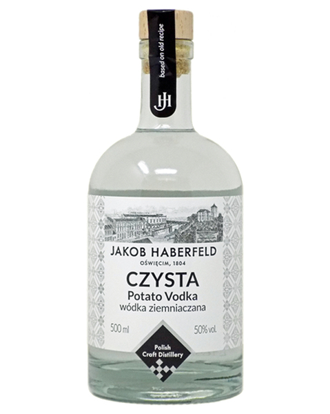 Jakob Haberfeld CZYSTA - Kartoffel Vodka 50% - 0,5 lt