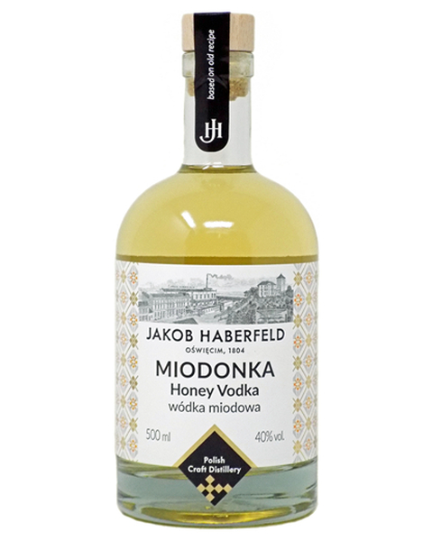 Jakob Haberfeld MIODONKA - Honig Vodka 40% - 0,5 lt