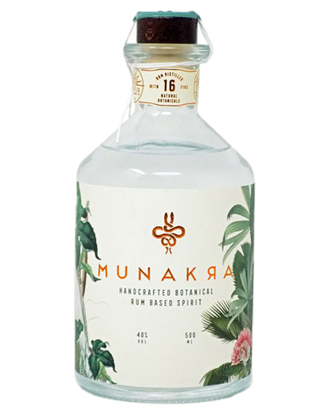 Munakra, Botanical White, Rum Based Spirit - 0,5 lt